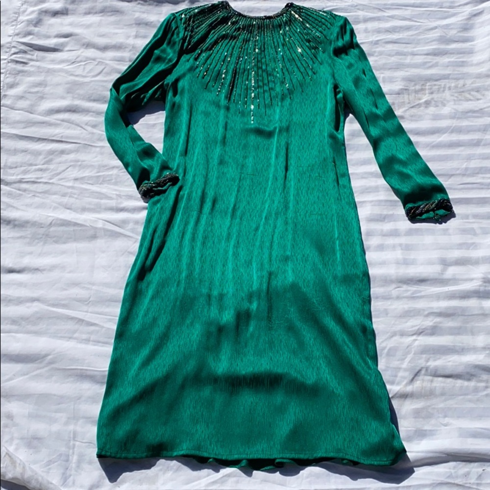 Vintage Floor-Length Saks Fifth Avenue Gown